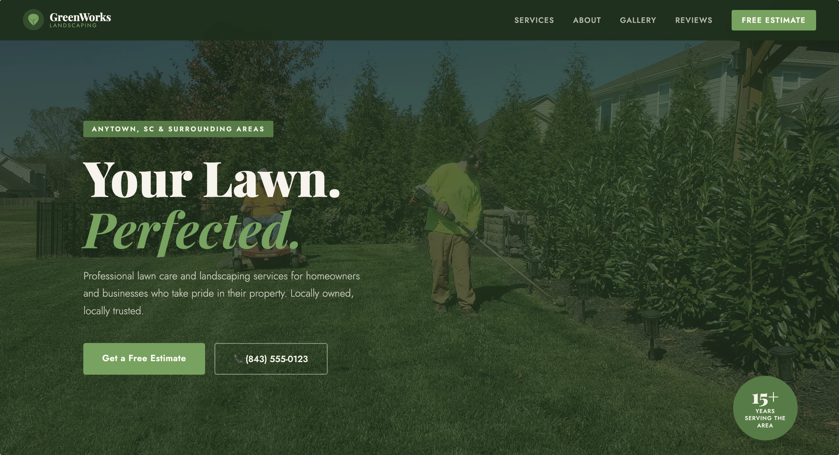 Landscaping Sample Site